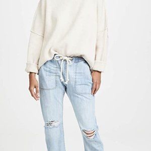 One Teaspoon | Shabbies Drawstring Boyfriend Jeans | XS